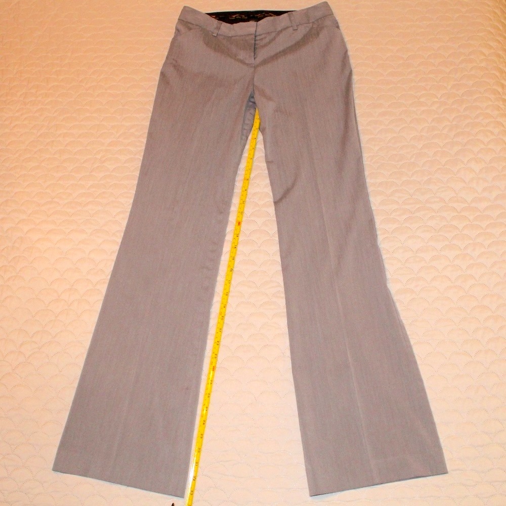 Express Editor Pants In Shimmery Gray Color; Size… - image 1